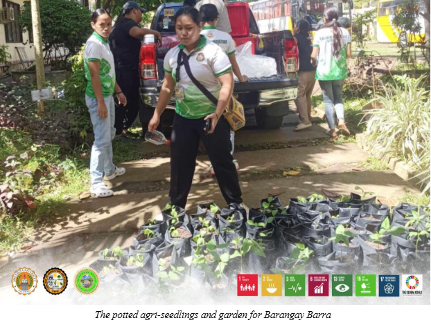 College of Agriculture and Forestry--Future Agriculturists  Launched  Suburban Community Gardening: Teamnabangay Gulayan sa Barangay Project at Barangay Barra, Tudela, MisOcc